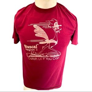 Vintage 80’s Graphic T-Shirt : Adult XL roadrunner